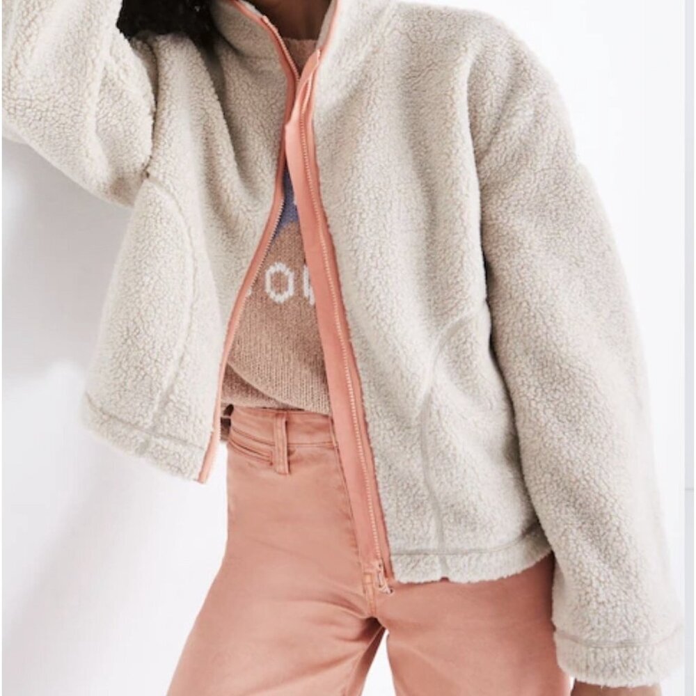 Penfield X Madewell Fleece Jacket Women’s Medium Outdoor Boho Preppy Athleisure